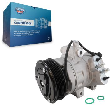 Air Conditioner AC Compressor with Clutch GLB-FD12761 For Ford Focus Transit Connect 2.0L