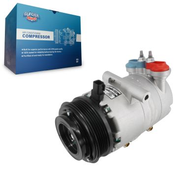 Air Conditioner AC Compressor with Clutch GLB-FD12914 For Ford Focus