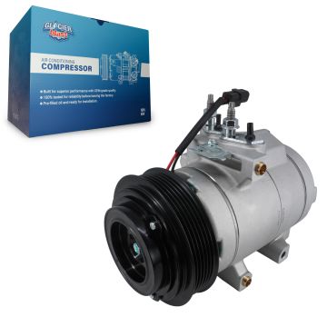 AC Compressor w/ GLB-FD12919 For Ford F-350 Super Duty F-250 F-450 F-550 F-650 F-750 F-59 Commercial