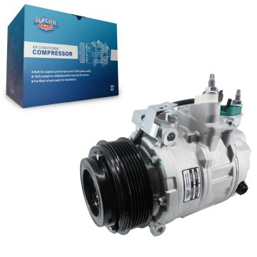 Air Conditioner AC Compressor with Clutch GLB-FD12992 For Ford Edge Explorer 2.0L