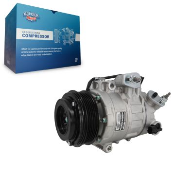AC Compressor GLB-FD12997 For Ford Explorer Flex Taurus Lincoln Police Interceptor Utility Sedan MKZ