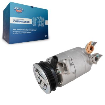 Air Conditioner AC Compressor with Clutch GLB-FD13107 For Ford Escape Focus Transit Connect