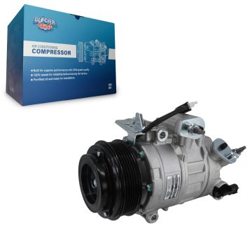 Air Conditioner AC Compressor with Clutch GLB-FD13214 For Ford Edge Lincoln MKX MKZ Continental GT