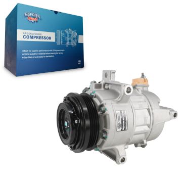 Air Conditioner AC Compressor with Clutch GLB-FD13360 For Ford F-150 Expedition Lincoln Navigator