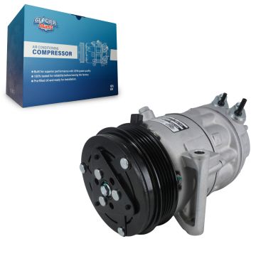 Air Conditioner AC Compressor with Clutch GLB-FI13317 For Fiat 500L 124 Spider 1.4L
