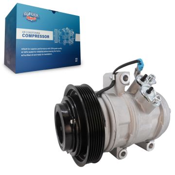 AC Compressor w/ GLB-GM12517 For Chevrolet Colorado GMC Canyon Hummer H3 H3T Isuzu i-280 i-350 i-290
