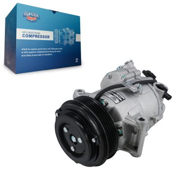 Air Conditioner AC Compressor with Clutch GLB-GM13009 For Buick Verano