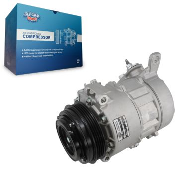 AC Compressor with Clutch GLB-GM13229 For GMC Chevrolet Sierra 2500 HD Silverado 3500 Suburban 6.0L