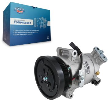AC Compressor w/ Clutch GLB-GM13259 For Chevrolet GMC Equinox Terrain Colorado Canyon Buick Envision