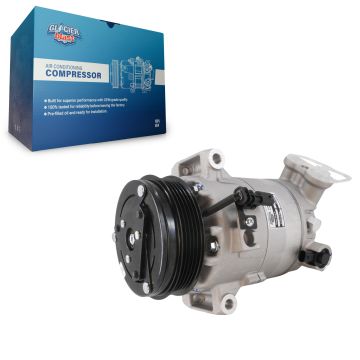 Air Conditioner AC Compressor w/ Clutch GLB-GM13269 For 2017-2022 Chevrolet Colorado GMC Canyon 3.6L
