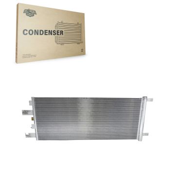 AC Condenser GLB-GM30119 For GMC Chevrolet Silverado 1500 Sierra Yukon Tahoe Limited XL Cadillac LTD