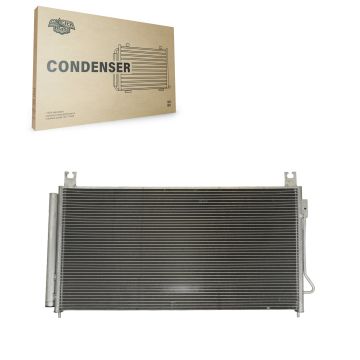 AC Condenser GLB-GM4739 For GMC Chevrolet Sierra 2500 HD Silverado 3500 4500 5500 6500