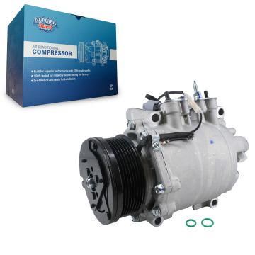 Air Conditioner AC Compressor with Clutch GLB-HO11495 For 2002-2006 Honda CR-V 2.4L