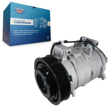 Air Conditioner AC Compressor with Clutch GLB-HO12109 For 2003-2007 Honda Accord 2.4L