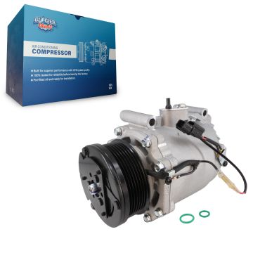 Air Conditioner AC Compressor with Clutch GLB-HO12492 For 2006-2011 Honda Civic Acura CSX 2.0L