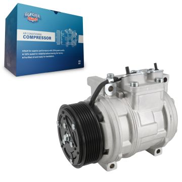 Air Conditioner AC Compressor with Clutch GLB-HO12653 For 2002-2006 Honda CR-V 2.4L