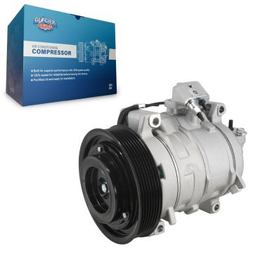 Air Conditioner AC Compressor with Clutch GLB-HO12753 For Honda Accord Crosstour 2.4L