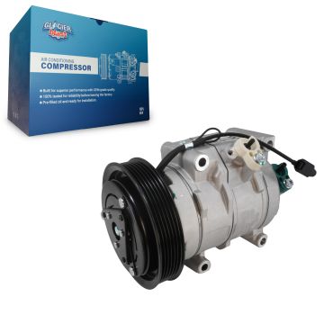Air Conditioner AC Compressor with Clutch GLB-HO13127 For Honda Accord Acura RDX 3.5L