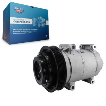 Air Conditioner AC Compressor with Clutch GLB-HO13357 For Honda Pilot Acura MDX Ridgeline