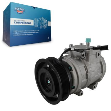 Air Conditioner AC Compressor with Clutch GLB-HY12282 For Hyundai Tucson Kia Sportage 2.7L