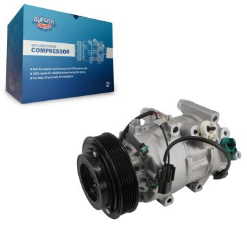 Air Conditioner AC Compressor with Clutch GLB-HY12848 For Hyundai Tucson Kia Sportage