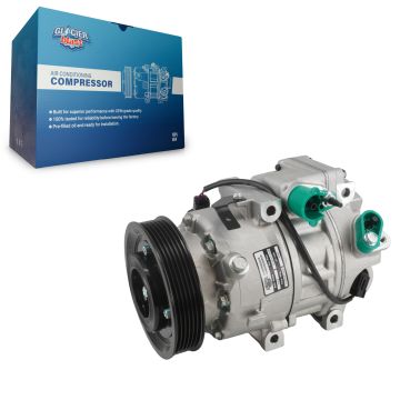 Air Conditioner AC Compressor with Clutch GLB-HY13109 For Kia Sorento Hyundai Santa Fe XL