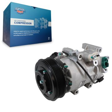 Air Conditioner AC Compressor with Clutch GLB-HY13278 For Hyundai Tucson 1.6L