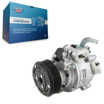 Air Conditioner AC Compressor with Clutch GLB-MI12965 For Mitsubishi Outlander Lancer RVR Sport