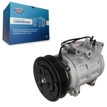Air Conditioner AC Compressor with Clutch GLB-MZ12909 For Mazda 3 Sport 2.0L