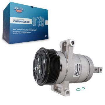 Air Conditioner AC Compressor with Clutch GLB-NI13040 For 2011-2017 Nissan Juke 1.6L