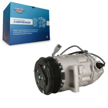 Air Conditioner AC Compressor with Clutch GLB-NI13045 For Nissan Sentra