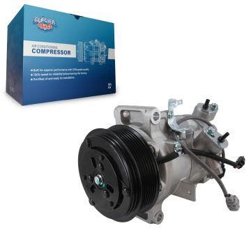 Air Conditioner AC Compressor with Clutch GLB-NI13284 For INFINITI Q50 Q60