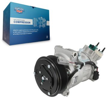 Air Conditioner AC Compressor with Clutch GLB-NI13483 For 2020-2025 Nissan Sentra 2.0L