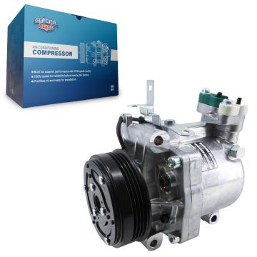Air Conditioner AC Compressor with Clutch GLB-SB12647 For Subaru Impreza Forester WRX STI