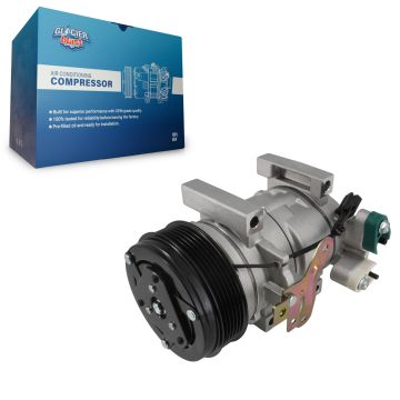AC Compressor with Clutch GLB-SB12978 For 2011-2013 Subaru Forester 2.5L Naturally Aspirated