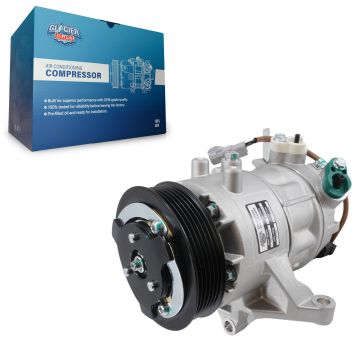 Air Conditioner AC Compressor with Clutch GLB-SB13517 For 2019-2024 Subaru Forester 2.5L