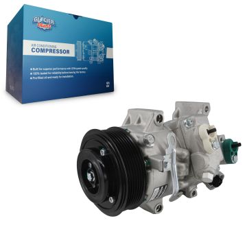 Air Conditioner AC Compressor w/ Clutch GLB-TO12634 For Toyota Corolla Matrix Pontiac Vibe Scion xB