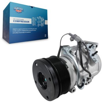 Air Conditioner AC Compressor with Clutch GLB-TO12732 For Toyota Tundra