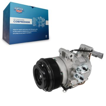 Air Conditioner AC Compressor with Clutch GLB-TO13307 For 2016-2023 Toyota Tacoma 2.7L 3.5L