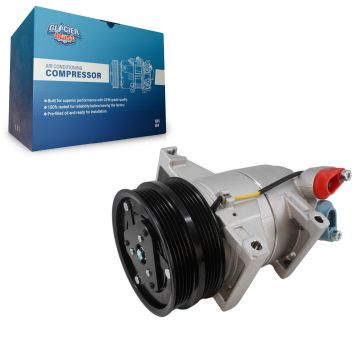 Air Conditioner AC Compressor with Clutch GLB-VO12408 For Volvo S40 C30 V50 C70