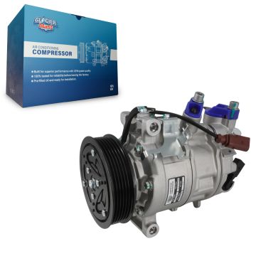 Air Conditioner AC Compressor Clutch GLB-VW13486 For Volkswagen Tiguan Jetta Taos Golf GTI R Audi S3