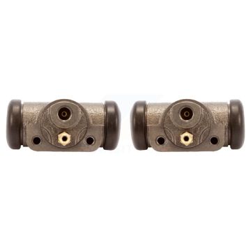 Rear Drum Brake Wheel Cylinder Pair For Jeep Wrangler Dodge Dakota Cherokee Plymouth Mini K14-100067