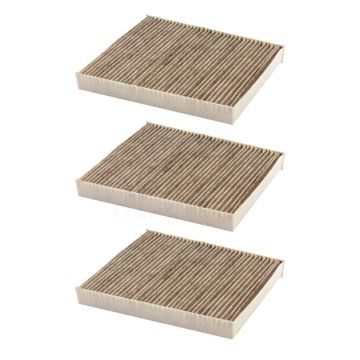 Cabin Air Filter (3 Pack) For Chevrolet GMC Silverado 1500 Sierra Equinox Cadillac Buick K54-100164