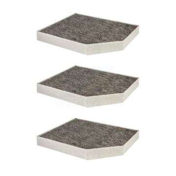 Cabin Air Filter (3 Pack) For Audi Q5 Porsche Macan A4 Quattro A5 S4 S5 SQ5 allroad RS5 K54-100173