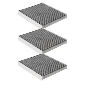 Cabin Air Filter (3 Pack) For Volkswagen Tiguan Jetta Golf Audi Atlas Taos Q3 GTI Cross R K54-100238