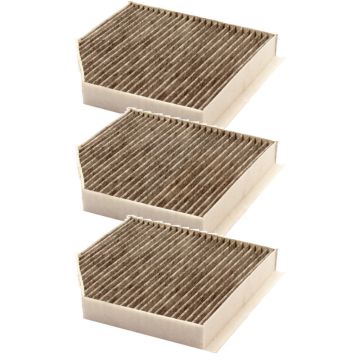 Cabin Air Filter (3 Pack) For Audi A6 Quattro A7 A8 S7 S6 RS7 S8 K54-100259