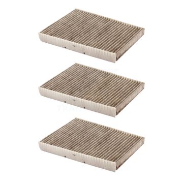 Cabin Air Filter (3 Pack) For Volkswagen Jetta Golf Beetle Passat City Audi Cabrio TT R32 K54-100270