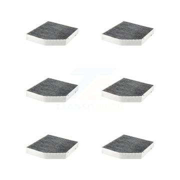 Cabin Air Filter (6 Pack) For Mercedes-Benz C300 GLC300 C43 AMG GLC43 C400 E400 E63 S C63 K54-100529