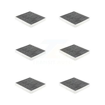 Cabin Air Filter (6 Pack) For Hyundai Kia Tucson Elantra Santa Fe Sportage Sorento Kona 5 K54-100537