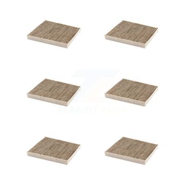 Cabin Air Filter (6 Pack) For Chevrolet GMC Silverado 1500 Sierra Equinox Cadillac Buick K54-100549